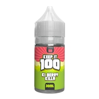 Keep it 100 Kiberry Killa Salts Nixodine 30ml E-Juice