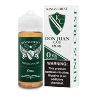 King's Crest Don Juan Cafe  E-Juice
