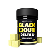 Lemon Cake Black Out Delta 8 Gummies 25mg