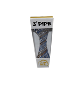 Lit Pipes 3" Glass Pipe - Single Pack