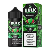 Mighty Vapors x Hulk Tears Green Apple Straw Melon Chew 100ml E-Juice