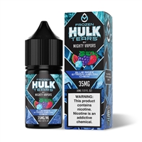 Blue Razz Straw Melon Chew Hulk Tears by Mighty Salts