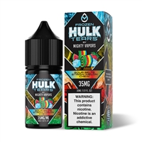 Mighty Vapors x Hulk Tears Salts Frozen Sour Belts Melon Chew 30ml E-Juice