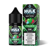 Mighty Vapors x Hulk Tears Salts Frozen Green Apple Straw Melon Chew 30ml E-Juice