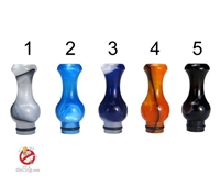 Acrylic Ming Dynasty Vase Drip Tip, Blue Coral