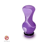 Acrylic Ming Vase Drip Tip, Purple