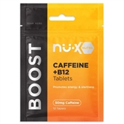 NU-X CAFFEINE/B12 CHEWABLE TABLETS BOOST - PACK