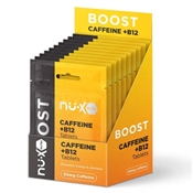 NU-X CAFFEINE/B12 CHEWABLE TABLETS BOOST - CARTON