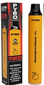 Peaches N Cream Pyro Disposable | MOQ 10pc | 2000 Puffs | 6mL