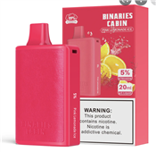 Pink Lemonade Ice HorizonTech Binaries Cabin Disposable MOQ 10pc 10,000 puffs 20mL