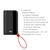 Pivoi 10000mAh Power Bank with Built in Lightning Cable