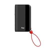 Pivoi 10000mAh Power Bank with Built in Lightning Cable