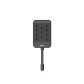 Pivoi 5000mAh Power Bank with Built-in Lightning Cable and Suction Cups