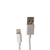 Pivoi MFI Certified USB to Lightning Cable 1M (White)- 3PK