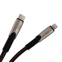 Pivoi Type C USB charging Cable- Black 6FT (1 Pack)
