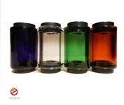 Hand blown Pyrex glass tanks made from the first ever Pyrex glass drip tip manufacture.