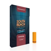 SOUTH BEACH SMOKE  CARTRIDGES PEPPERMINT - 5 PACK