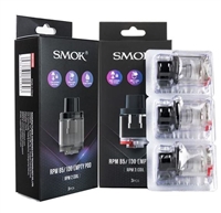 SMOK RPM 85/100 Empty Replacement Pods  3-Pack