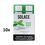 SOLACE CHEW MINT  NICOTINE GUM - 10 PACK