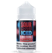 Sour Strawberry Iced - Sour House - 100mL