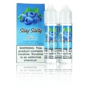 STAY SALTY BLUE RASPBERRY E-LIQUID - 2 PACK
