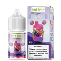 Sakura Grape by Pod Juice PJ5000 Series Salt 30mL