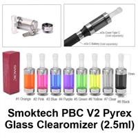Smok PBC V2 Pyrex Glass Clearomizer