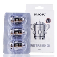 SMOK TFV16 TRIPLE MESH REPLACEMENT COILS - 3 PACK