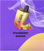 Strawberry Banana Glamee Box Disposable MOQ 10pc 6000 Puffs 20mL