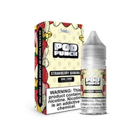 Strawberry Banana | Vapetasia Pod Punch Salt | 30mL