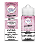 Strawberry Macaroon - Vape Dinner Lady E-Liquid - 100mL