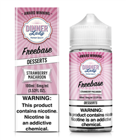 Strawberry Macaroon - Vape Dinner Lady E-Liquid - 100mL