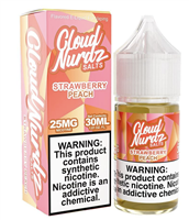 Strawberry Peach - Cloud Nurdz Salts - 30mL