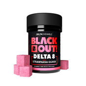 Strawnana Guava Black Out Delta 8 Gummies 25mg