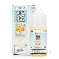 Sweet Peach - Extra Ice - Fruitia Salts - 30mL