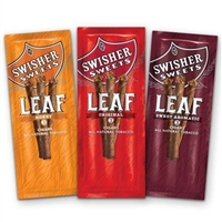 Swisher Sweets â€“ DSPLY 10pc- Cigar- 3-Pack Leaf