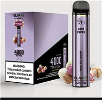 Taro Ice Cream Glamee Nova Disposable MOQ 10pc 4000 Puffs 16mL
