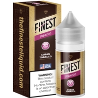 The Finest Tobacco Edition Cuban Tobacco 30ml Salt E-Liquid