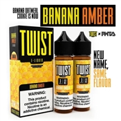 Twist Banana Amber  E-Liquid- 2 Pack