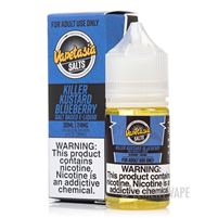 Killer Kustard Blueberry - Vapetasia Salts - 30mL