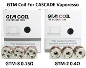 VAPORESSO CASCADE REPLACEMENT COILS - 3 PACK