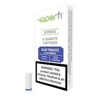 VAPORFI EXPRESS CARTRIDGES BLUE TOBACCO - 5 PACK