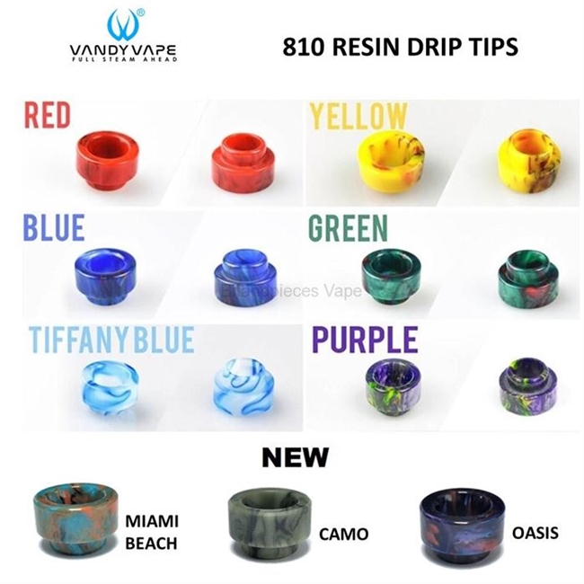 Vandy Vape 810 Resin Drip Tip