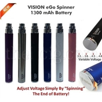 Vision eGo Spinner 1300 mAh Variable Volt Battery