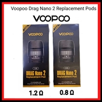 VooPoo Drag Nano 2 Replacement Pods - 3PK