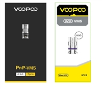 VooPoo PnP-VM5 Replacement Coils - 5 Pack