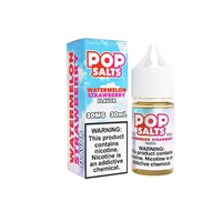 Watermelon Strawberry by Pop Salts E-Liquid 30mL Salt Nic
